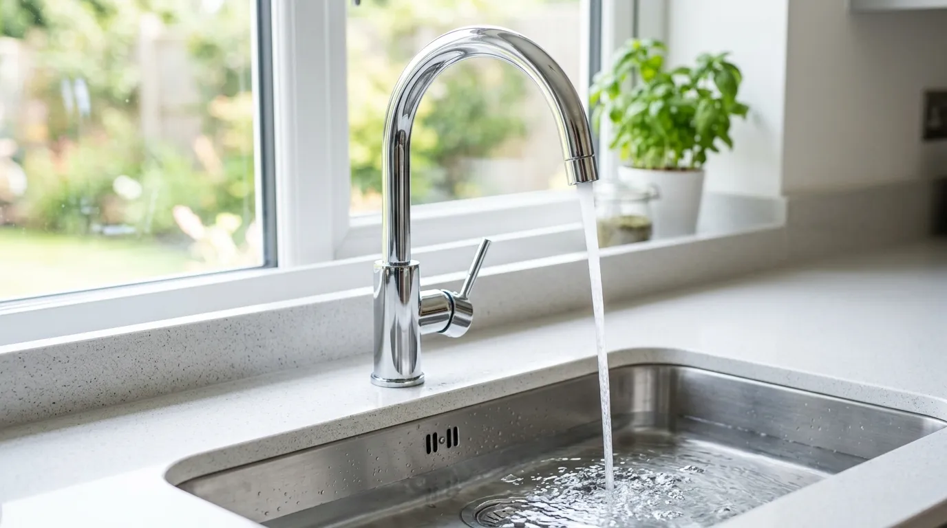 Local Plumbing Master Pros same day plumber fixing a faucet in Thatcher, UT